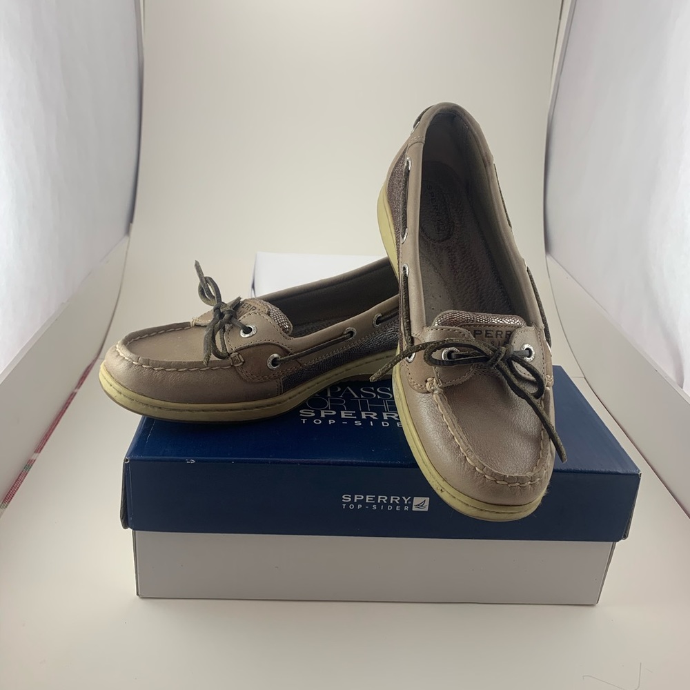 Sperry Top-Sider Women’s Angelfish Griege Metallic